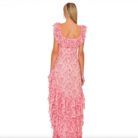 Loveshackfancy Winslow Dress In Autumn Rose Sz M - Picture 4 of 16